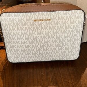 Michael Kors Tan and Cream women’s bag